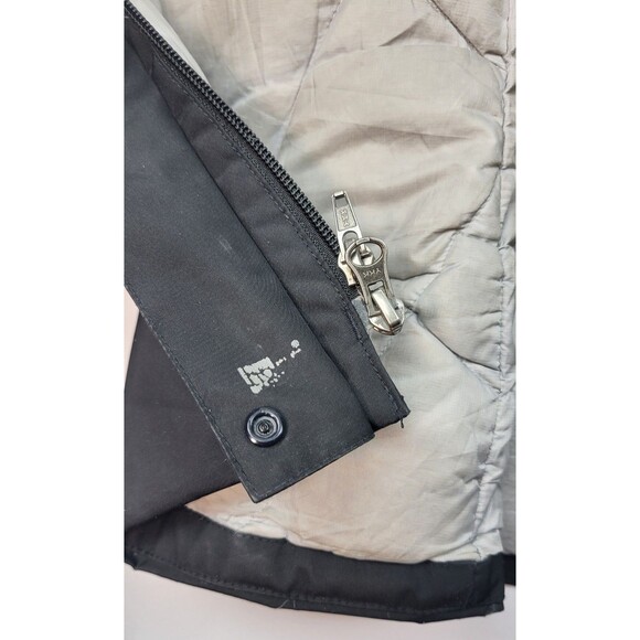 Patagonia Northwest Parka Jacket Hooded Women's Small Goose Down Black Full Zip - Picture 16 of 16